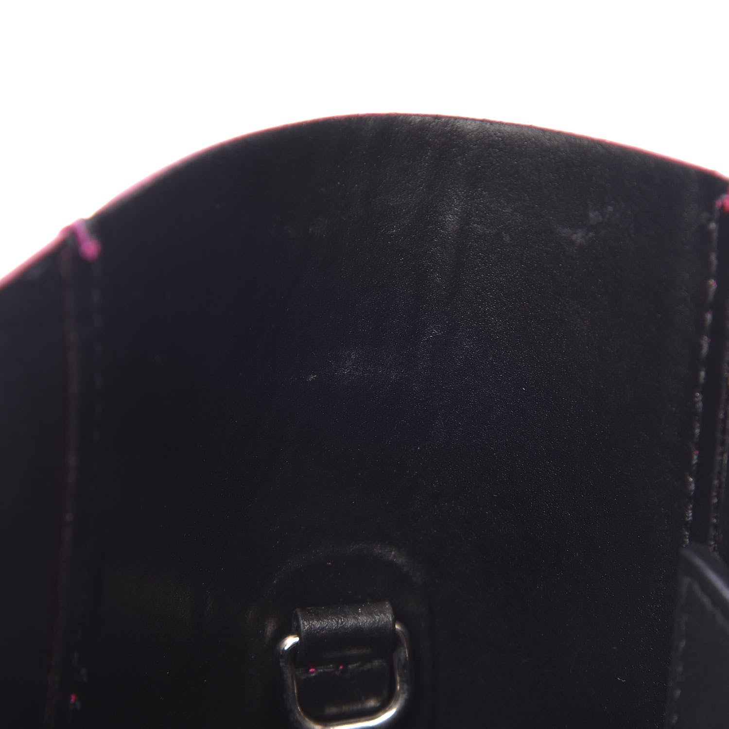 Balenciaga Calfskin XXS Everyday Tote Rose Magenta Black 10 of 16