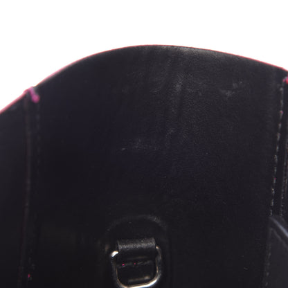 Balenciaga Calfskin XXS Everyday Tote Rose Magenta Black 10 of 16