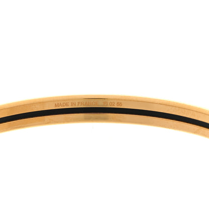 Hermes Enamel Uni Bangle 62 Rose Candeur 5 of 6
