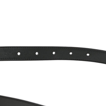 Gucci Calfskin Pearl Double G 20mm Belt 90 36 Black Cream 4 of 5