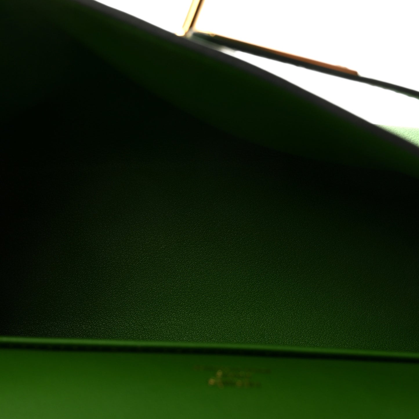 Swift Kelly Pochette Clutch Vert Yucca