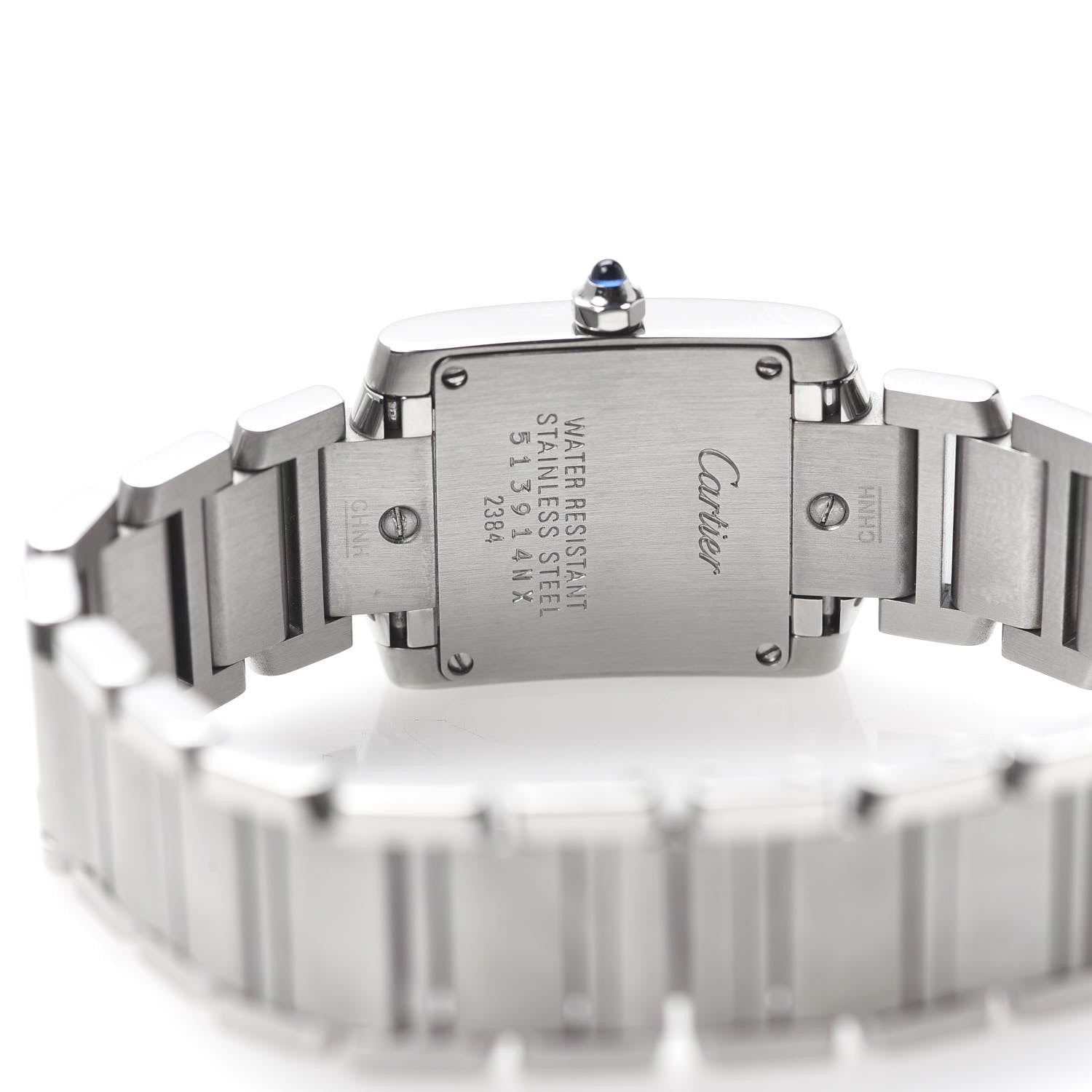 Cartier Stainless Steel 20mm Tank Francaise Quartz Watch 5 of 6