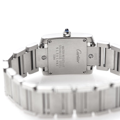 Cartier Stainless Steel 20mm Tank Francaise Quartz Watch 5 of 6