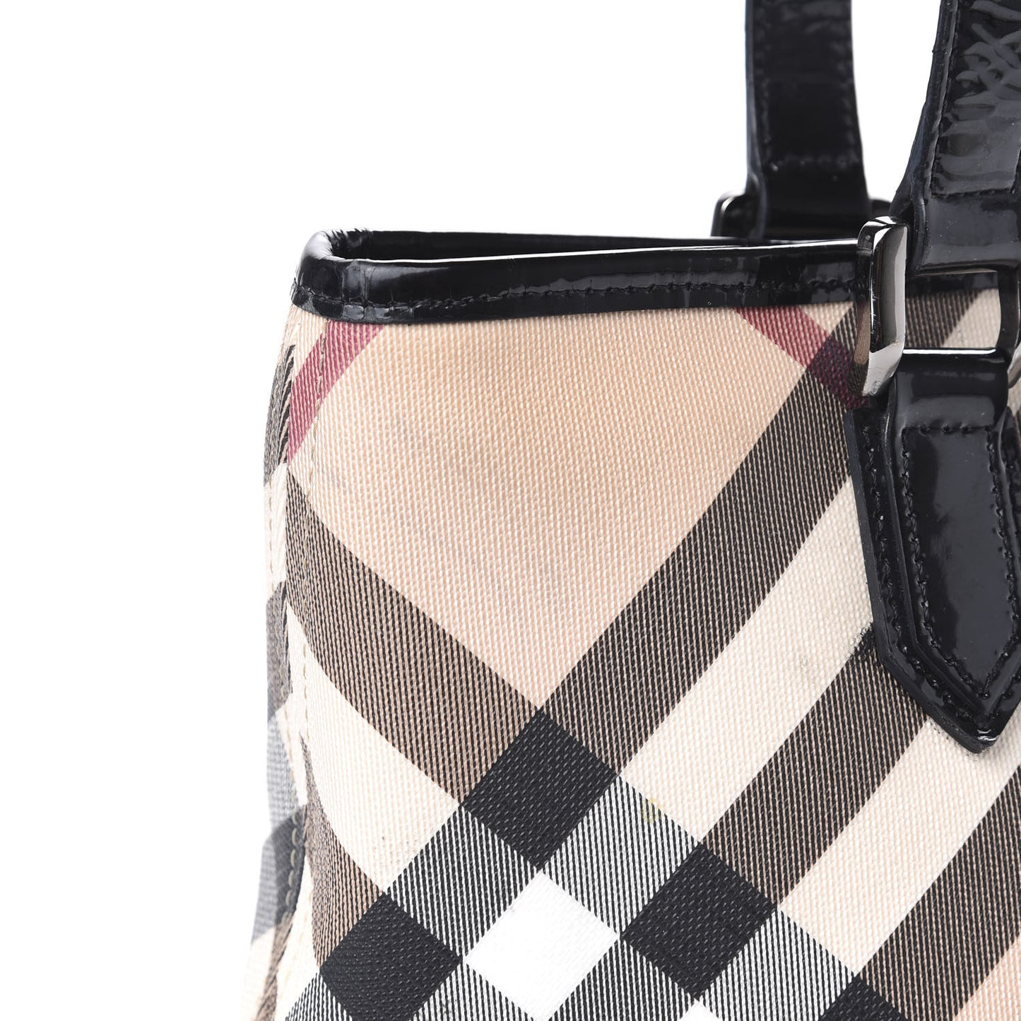 Supernova Check Regent Tote Black