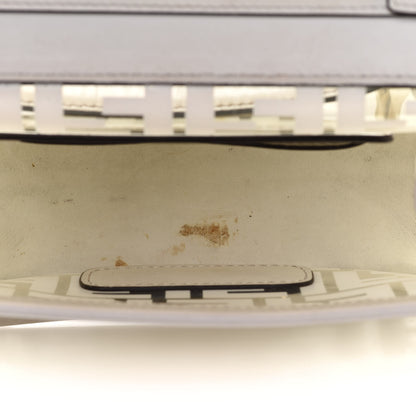 Fendi TPU FF Vitello Century F is Fendi Small Kan I Shoulder Bag White 5 of 23