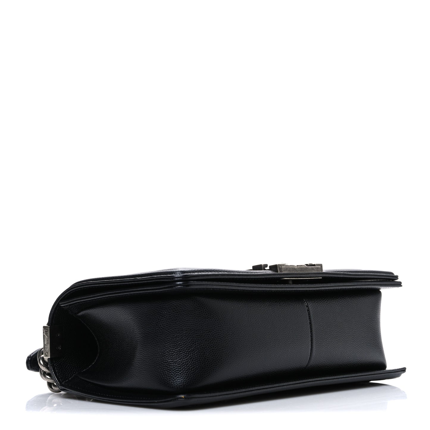 Caviar Quilted Medium Boy Flap Black