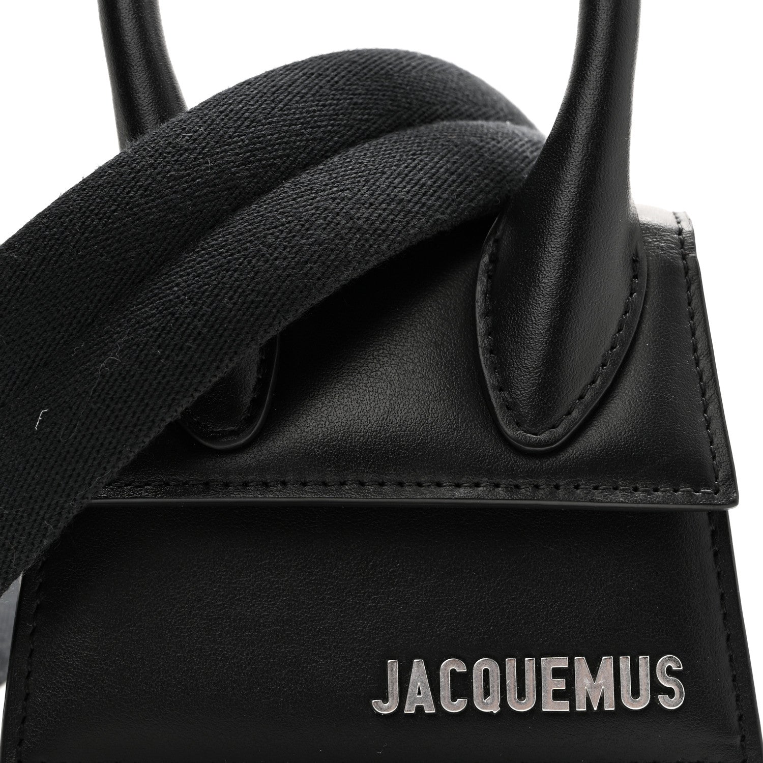 Jacquemus Smooth Calfskin Le Chiquito Homme Black 7 of 7