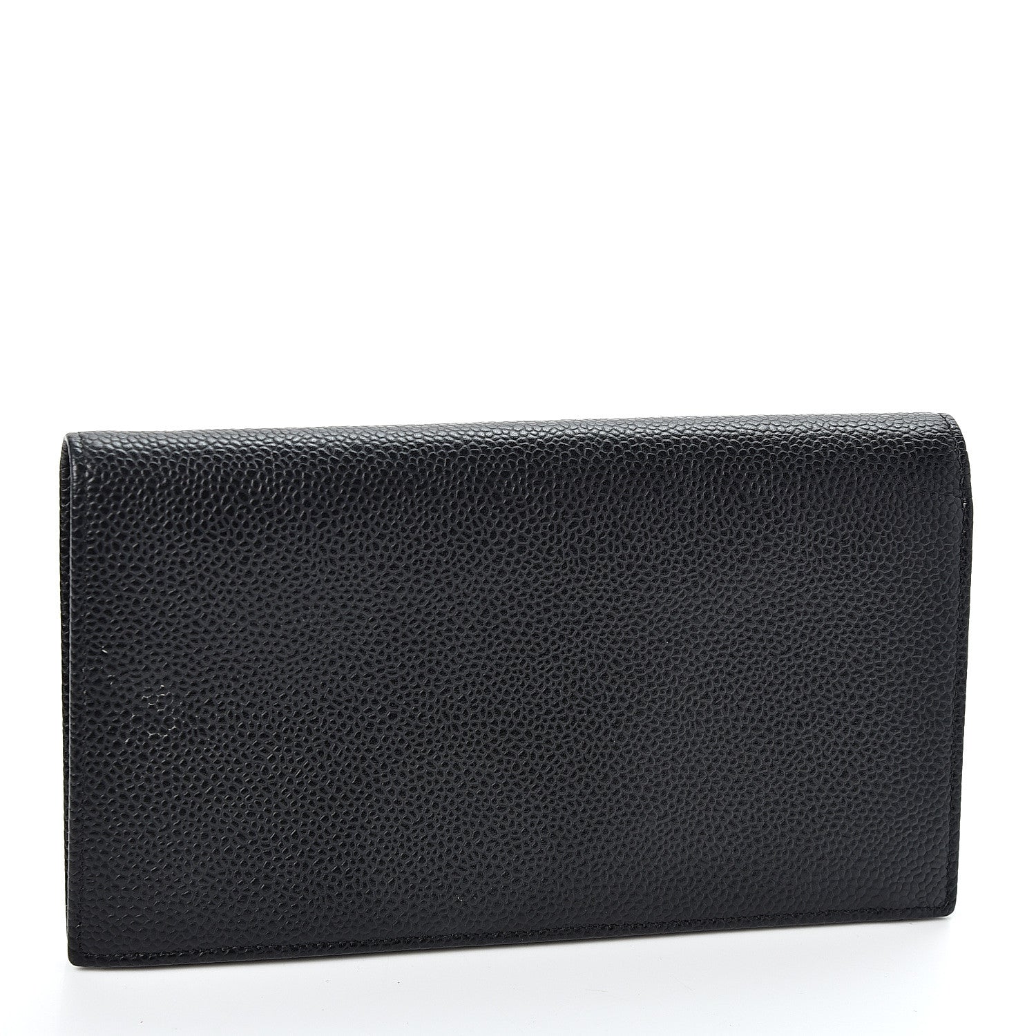 Chanel Caviar Timeless CC Yen Wallet Black 2 of 10