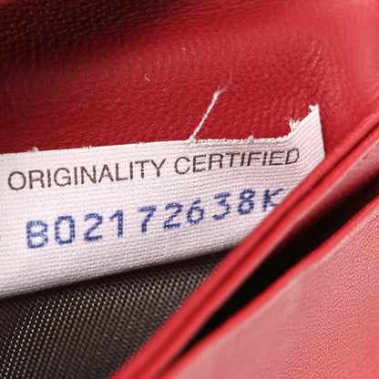 Bottega Veneta Nappa Intrecciato Continental Wallet Red 8 of 8
