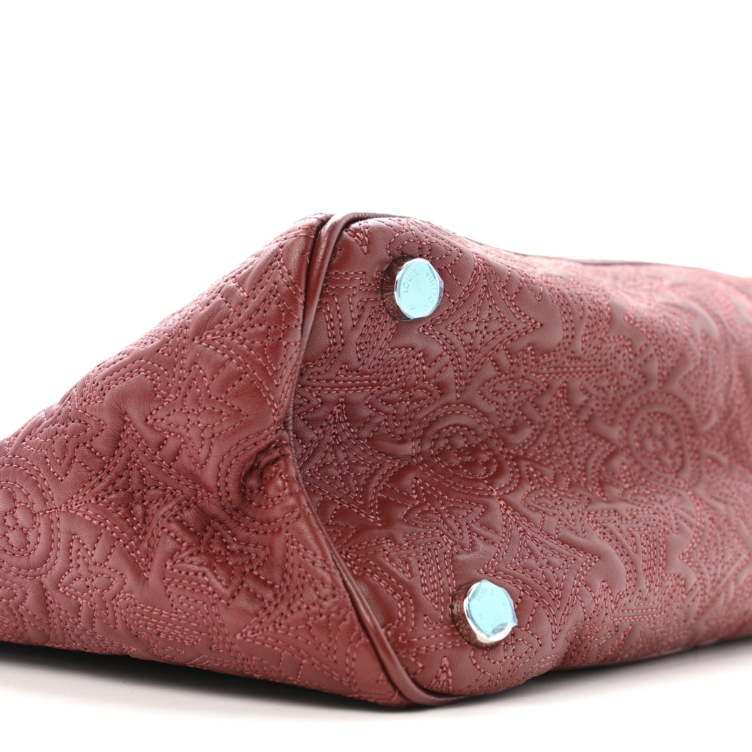 Louis Vuitton Monogram Lambskin Antheia Ixia MM Fuchsia 9 of 13