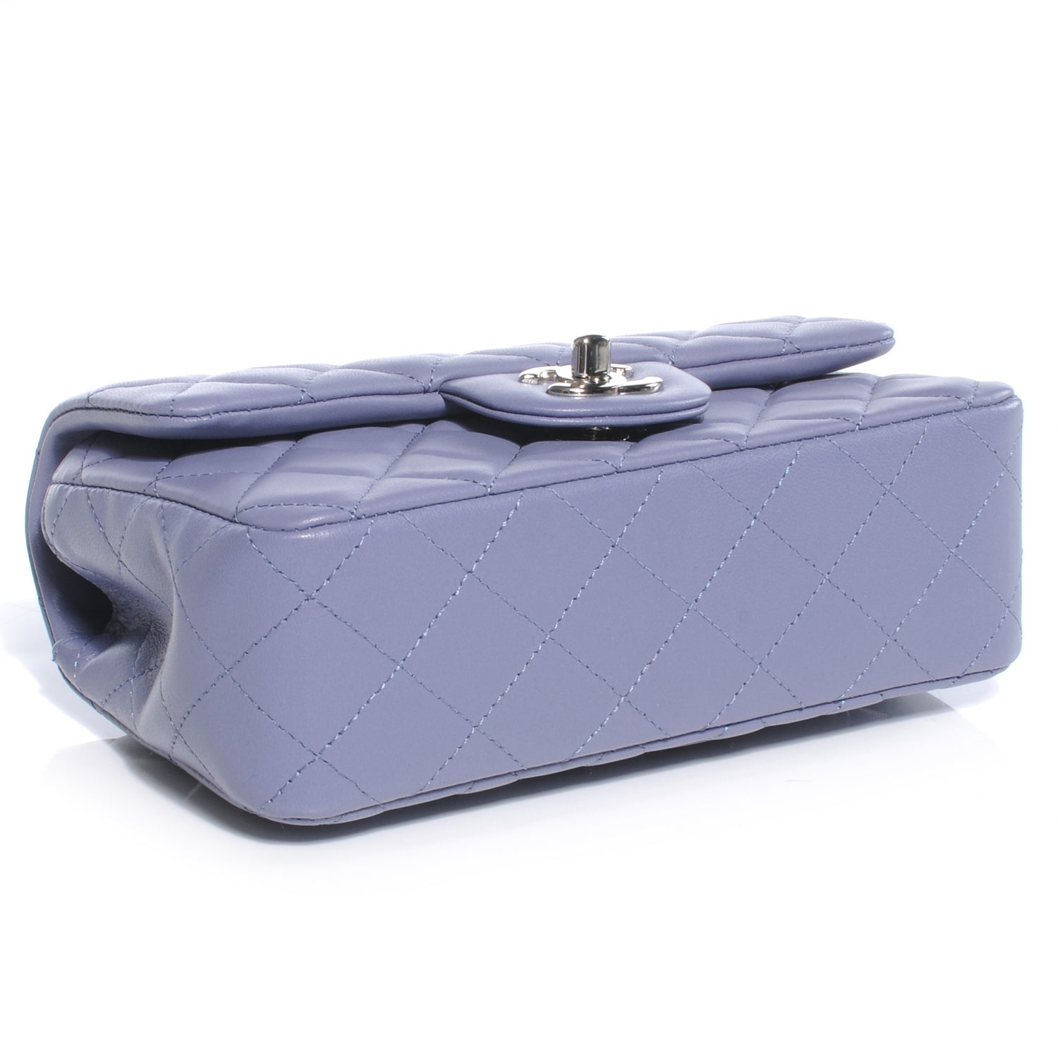 Chanel Lambskin Quilted New Mini Flap Lavender 4 of 8