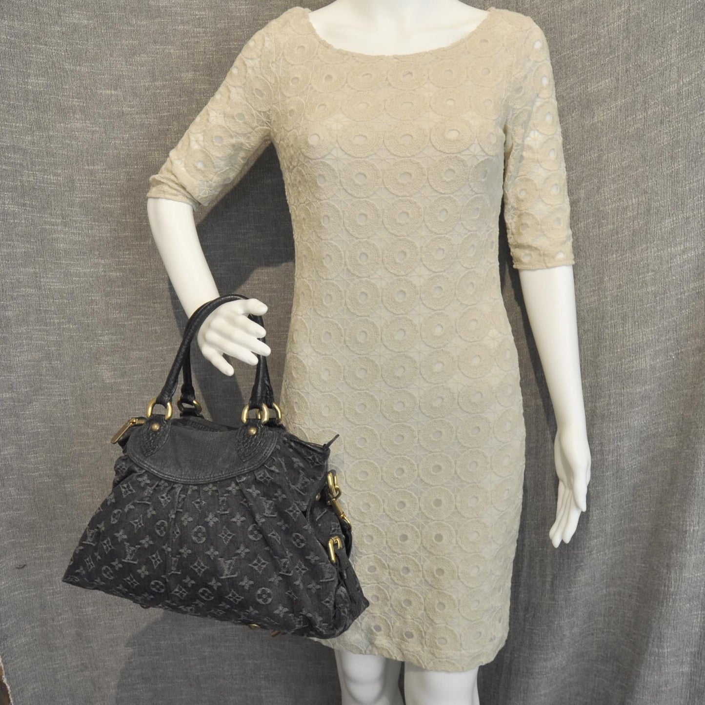 Denim Neo Cabby MM Black