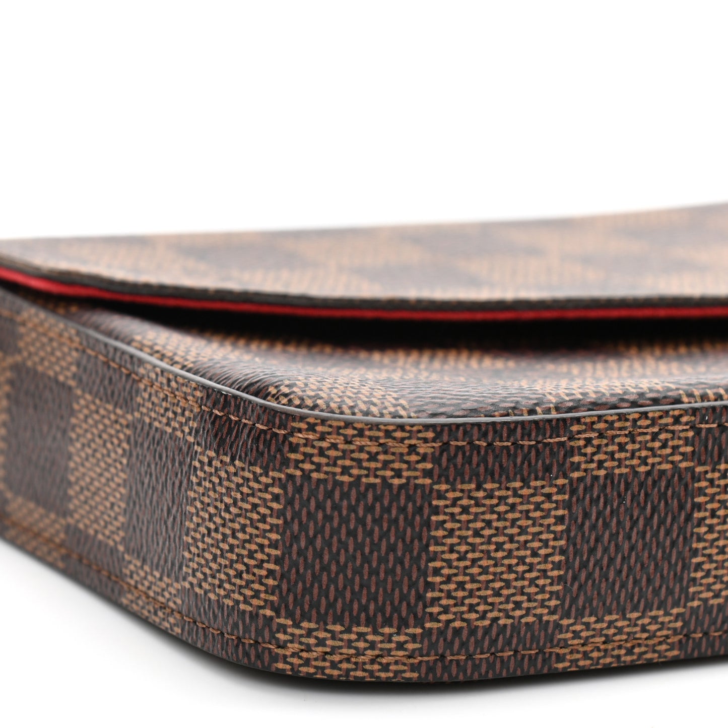 Damier Ebene Pochette Felicie Chain Wallet