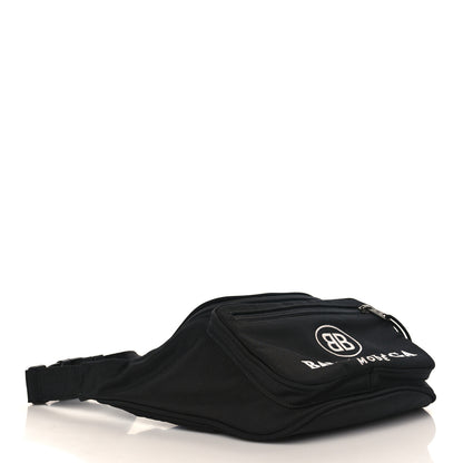 Balenciaga Nylon BB Logo Embroidered Explorer Beltpack Black 3 of 7