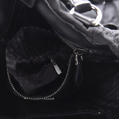 Prada Tessuto Nylon Gaufre Tote Black 13 of 13