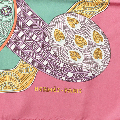 Hermes Silk Art De Steppes Scarf 90 2 of 6