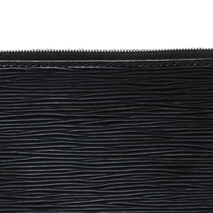 Louis Vuitton Epi Pochette Accessories NM Black 7 of 9