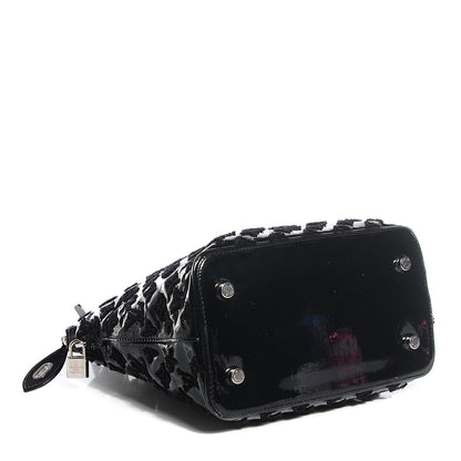 Louis Vuitton Patent Lambskin Fascination Lockit Black 4 of 7
