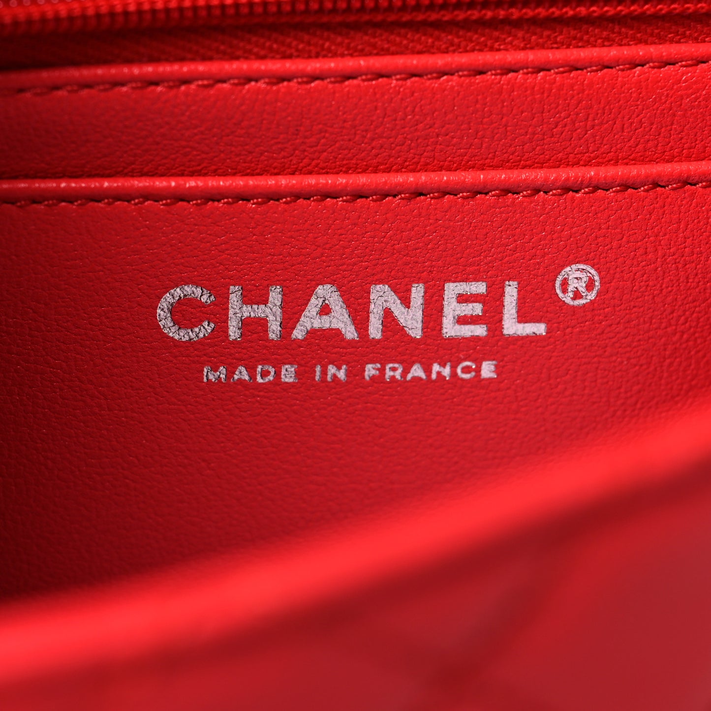 Calfskin Quilted 2.55 Reissue Mini Flap Dark Red
