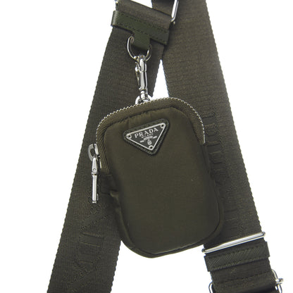 Prada Tessuto Nylon Saffiano Re-Edition 2005 Shoulder Bag Mimetico 12 of 12