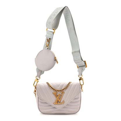 Louis Vuitton Calfskin New Wave Multi Pochette Brume 1 of 13