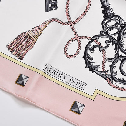 Hermes Silk Les Cles Scarf 90 3 of 5