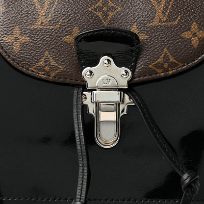 Louis Vuitton Patent Monogram Hot Springs Backpack Black 7 of 10
