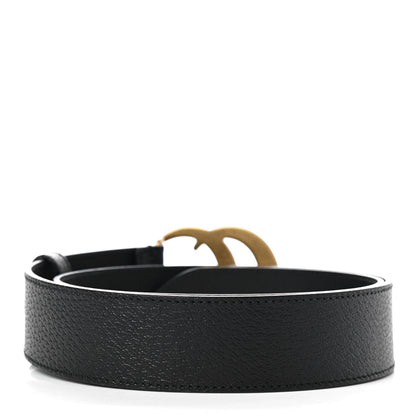 Gucci Textured Calfskin Double G 40mm Belt 85 34 Black 2 of 5