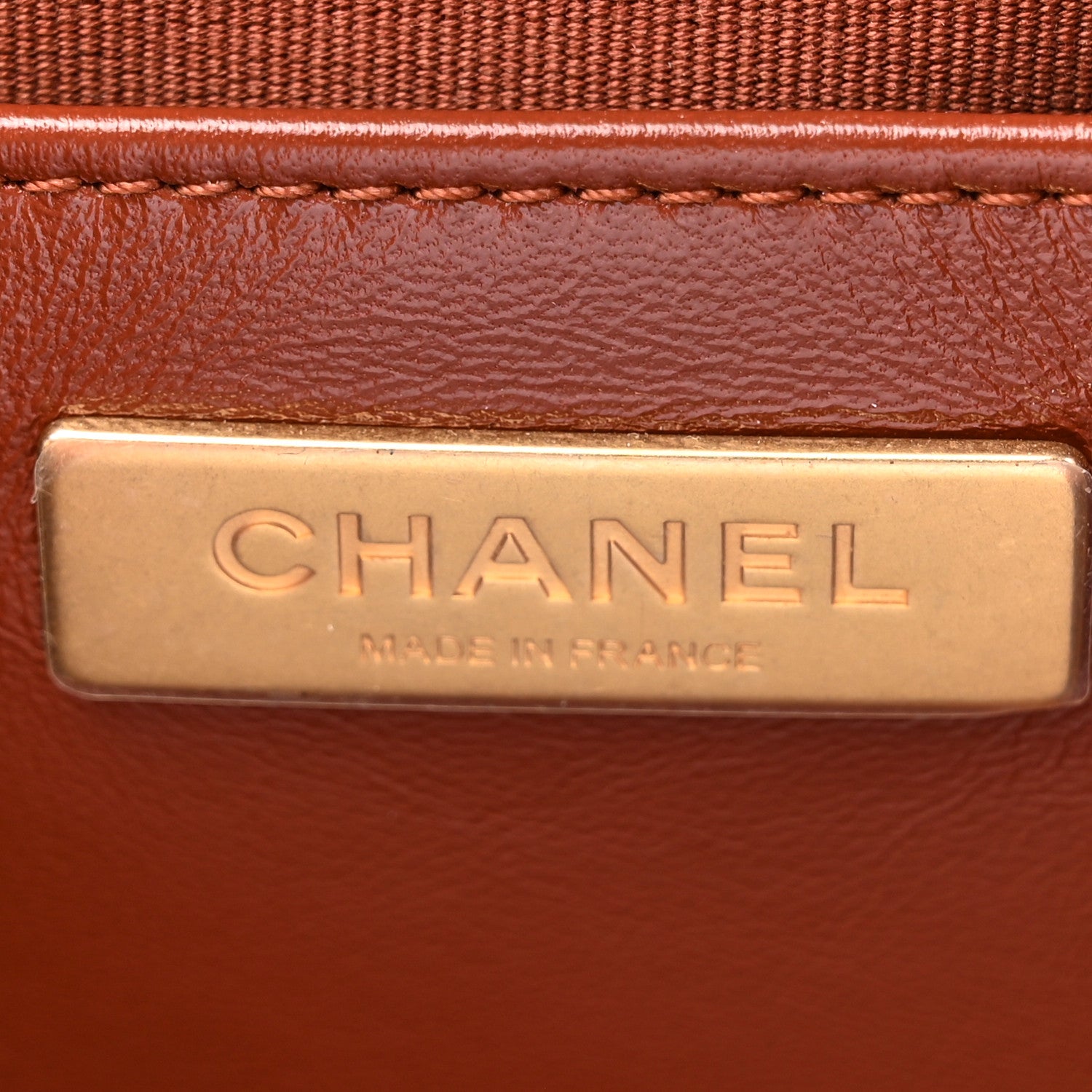 Chanel Shiny Lambskin Quilted Mini Cocodoc Top Handle Bag Brown 6 of 12