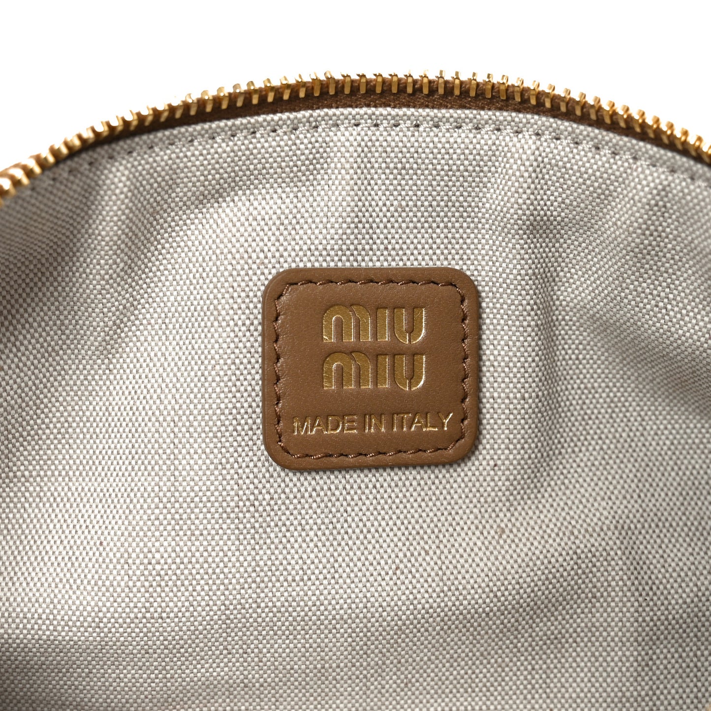 Suede Pouch Olive Green