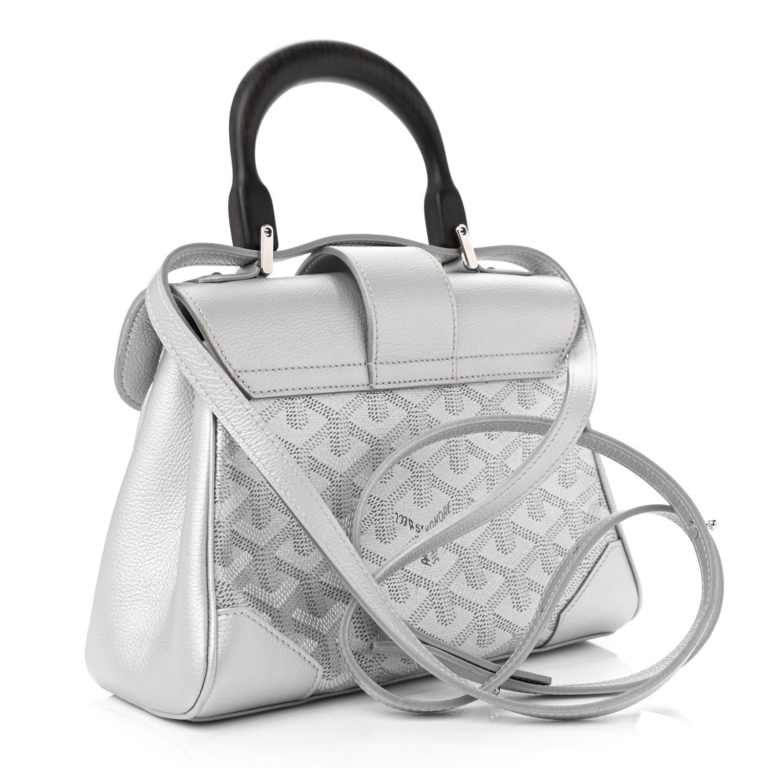Goyard Goyardine Mini Saigon Silver 3 of 8
