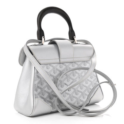 Goyard Goyardine Mini Saigon Silver 3 of 8