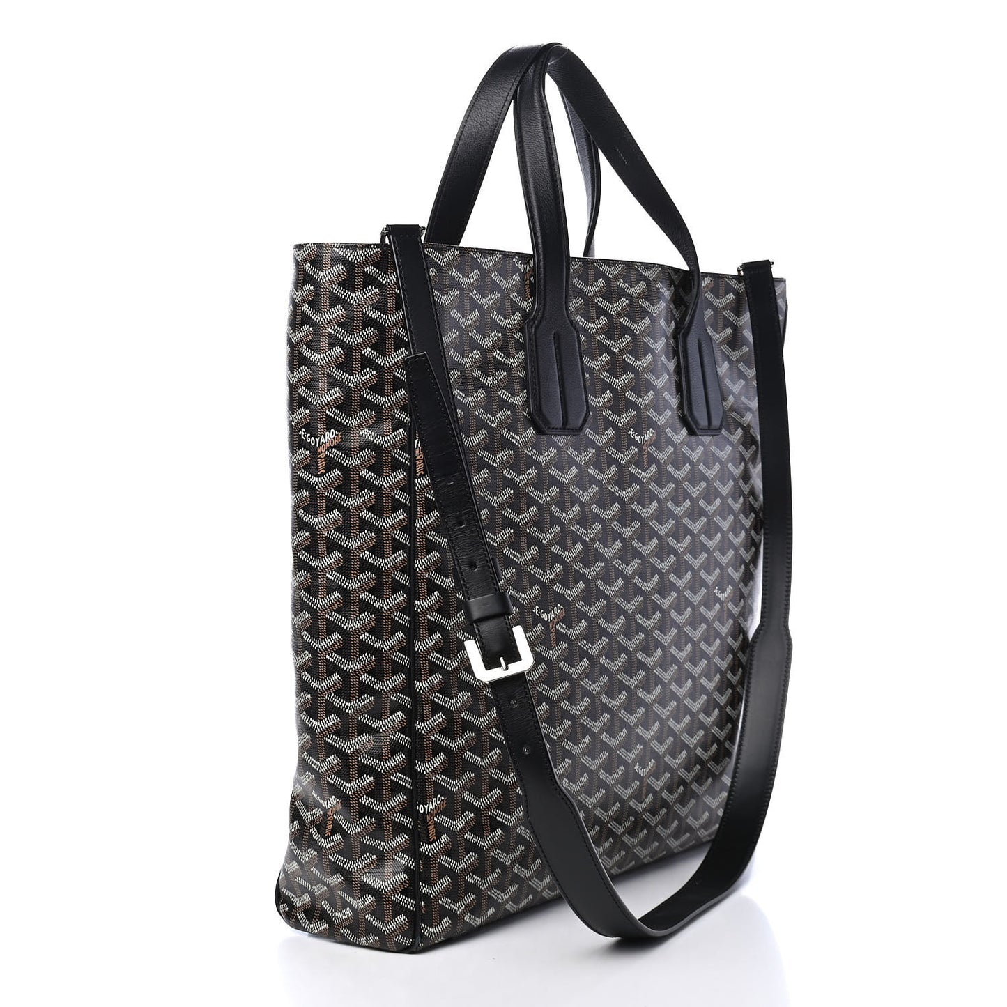 Goyardine Voltaire III Tote Black