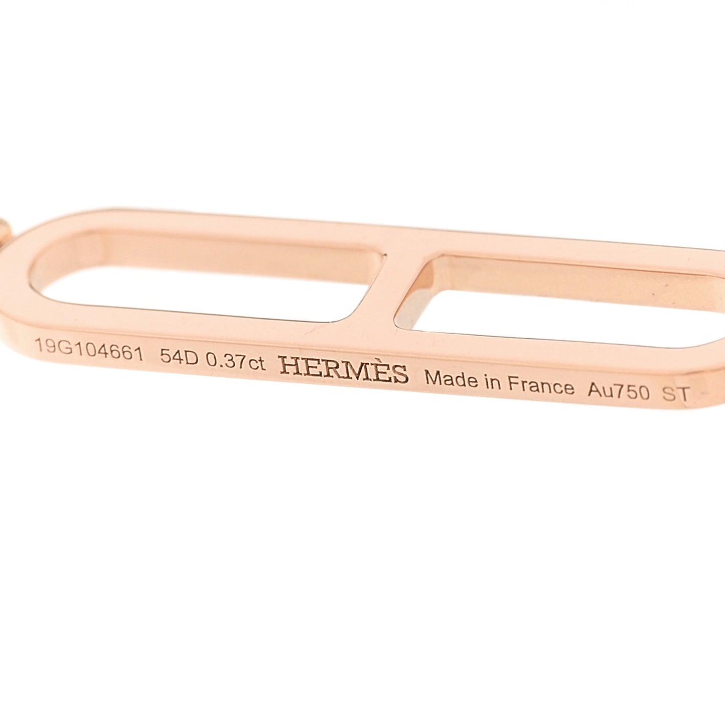 18K Rose Gold Diamond PM Ever Chaine D'Ancre Bracelet ST