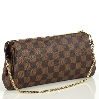 Louis Vuitton Damier Ebene Eva Clutch 3 of 7