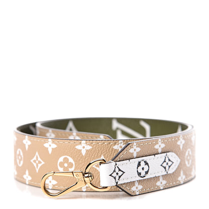 Louis Vuitton Monogram Giant Bandouliere Shoulder Strap Kaki 1 of 3