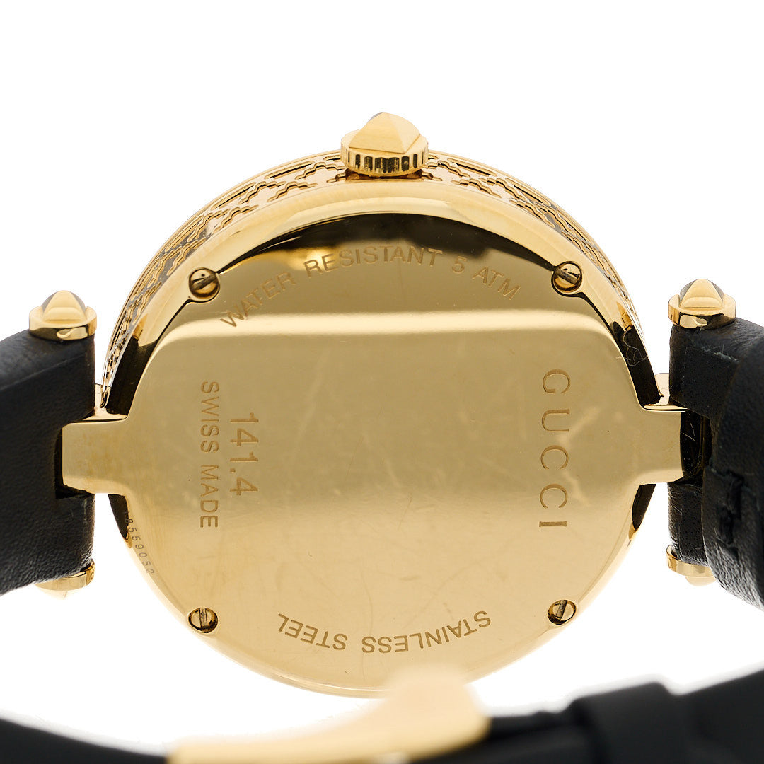 Gucci Stainless Steel Calfskin Mother of Pearl 32mm Diamantissima Quartz Watch 4 of 5