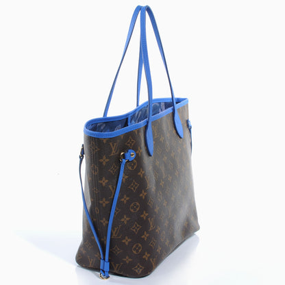 Louis Vuitton Monogram Articles de Voyage Ikat Neverfull MM Grand Blue 7 of 9