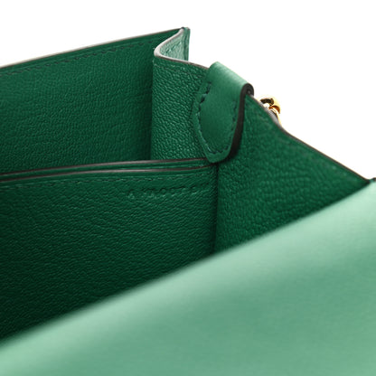 Hermes Evercolor Mini Sac Roulis Vert Vertigo 6 of 9