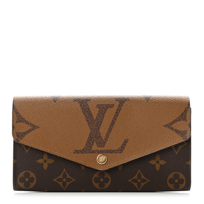 Louis Vuitton Reverse Monogram Giant Sarah Wallet 1 of 6