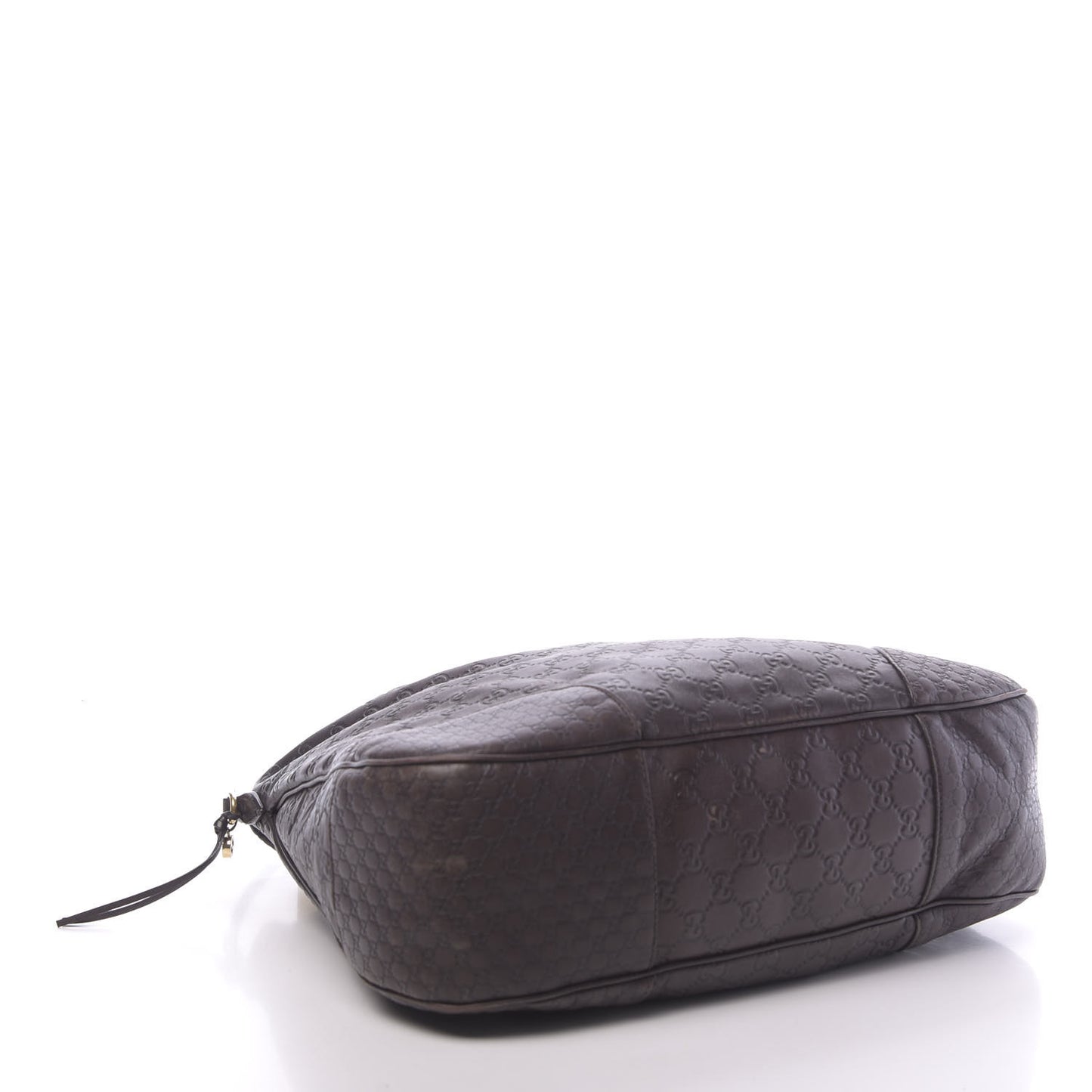 Guccissima Large Bree Hobo Dark Brown