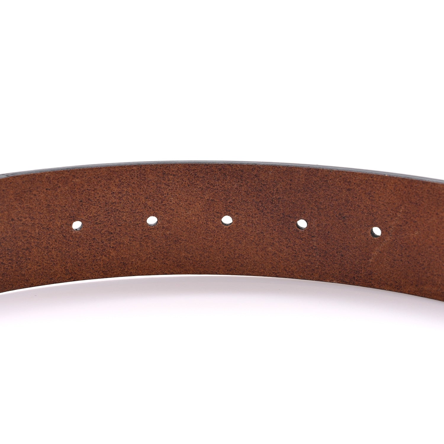 Gucci Calfskin Metal Tiger head Buckle Belt 90 36 Brown 4 of 7