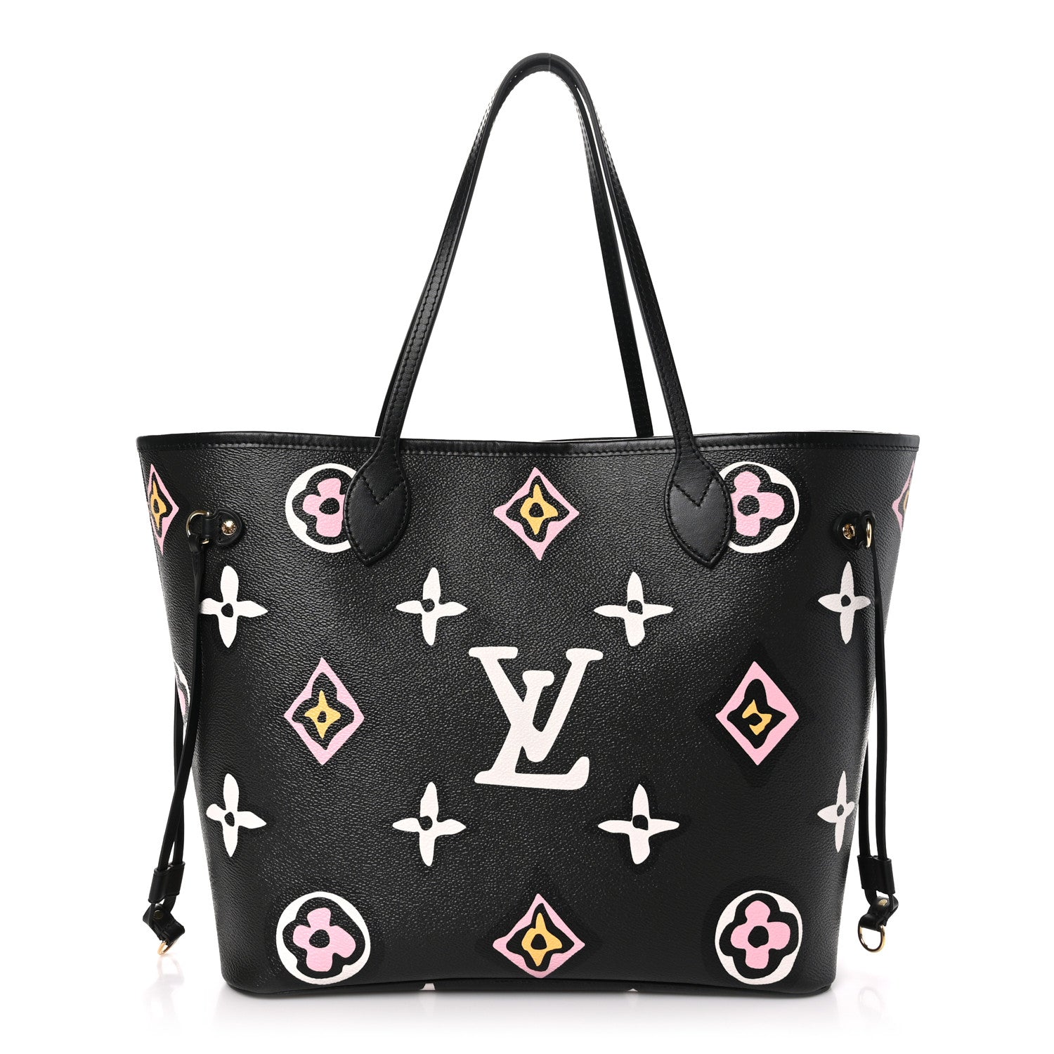 Louis Vuitton Monogram Giant Wild at Heart Neverfull MM Black 1 of 10