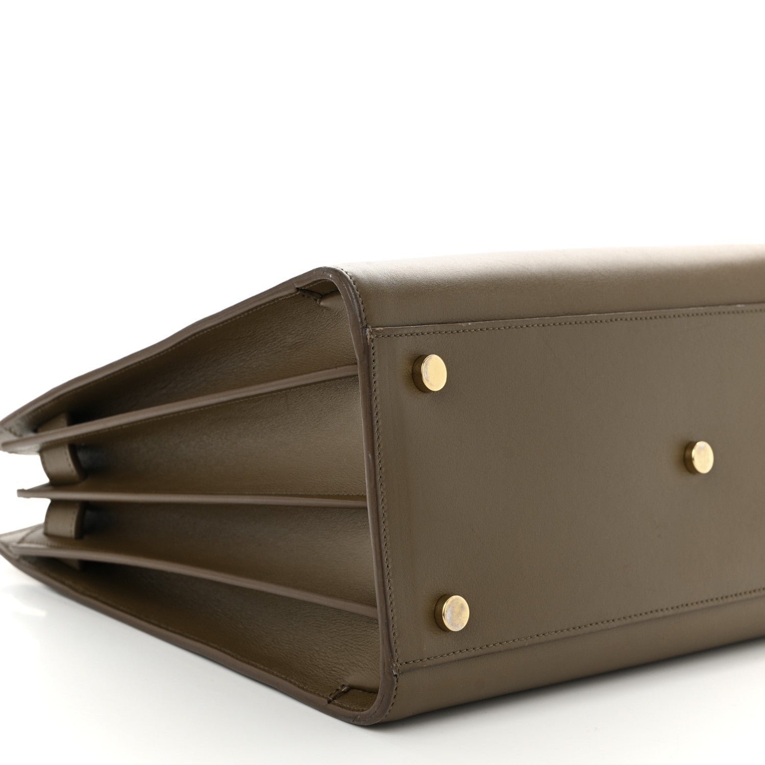 Saint Laurent Calfskin Small Sac De Jour Taupe 9 of 11