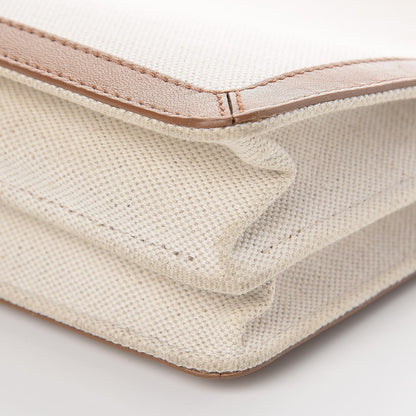 Balenciaga Cotton Canvas Pochette Crossbody Bag Tan 15 of 15
