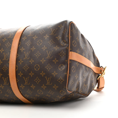 Louis Vuitton Monogram Keepall Bandouliere 50 10 of 20