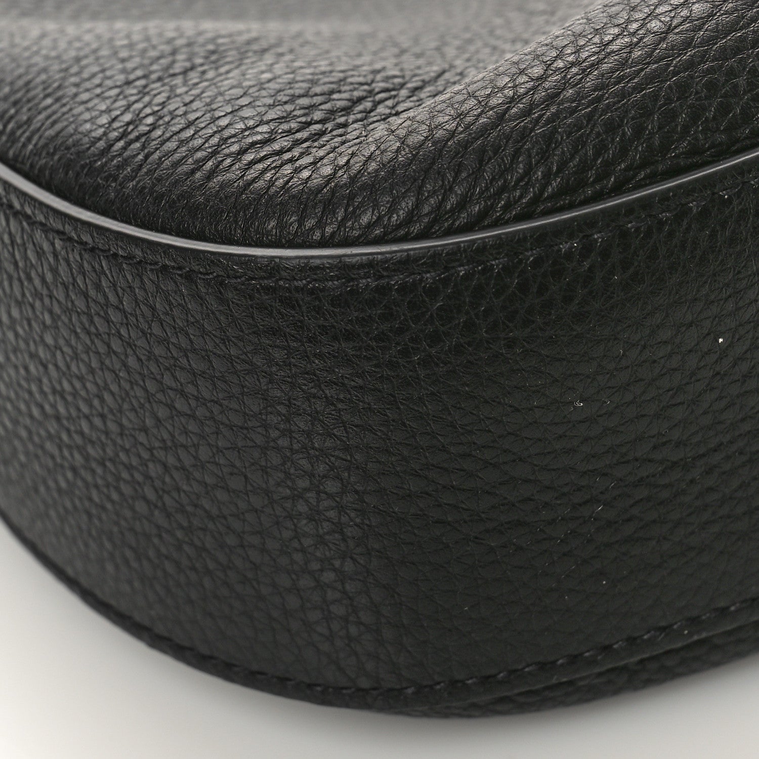 Prada Vitello Phenix Small Zippered Messenger Hobo Black 7 of 8