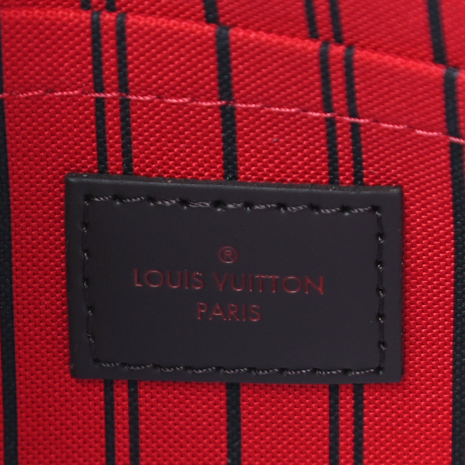 Louis Vuitton Damier Ebene Neverfull MM GM Pochette 6 of 10