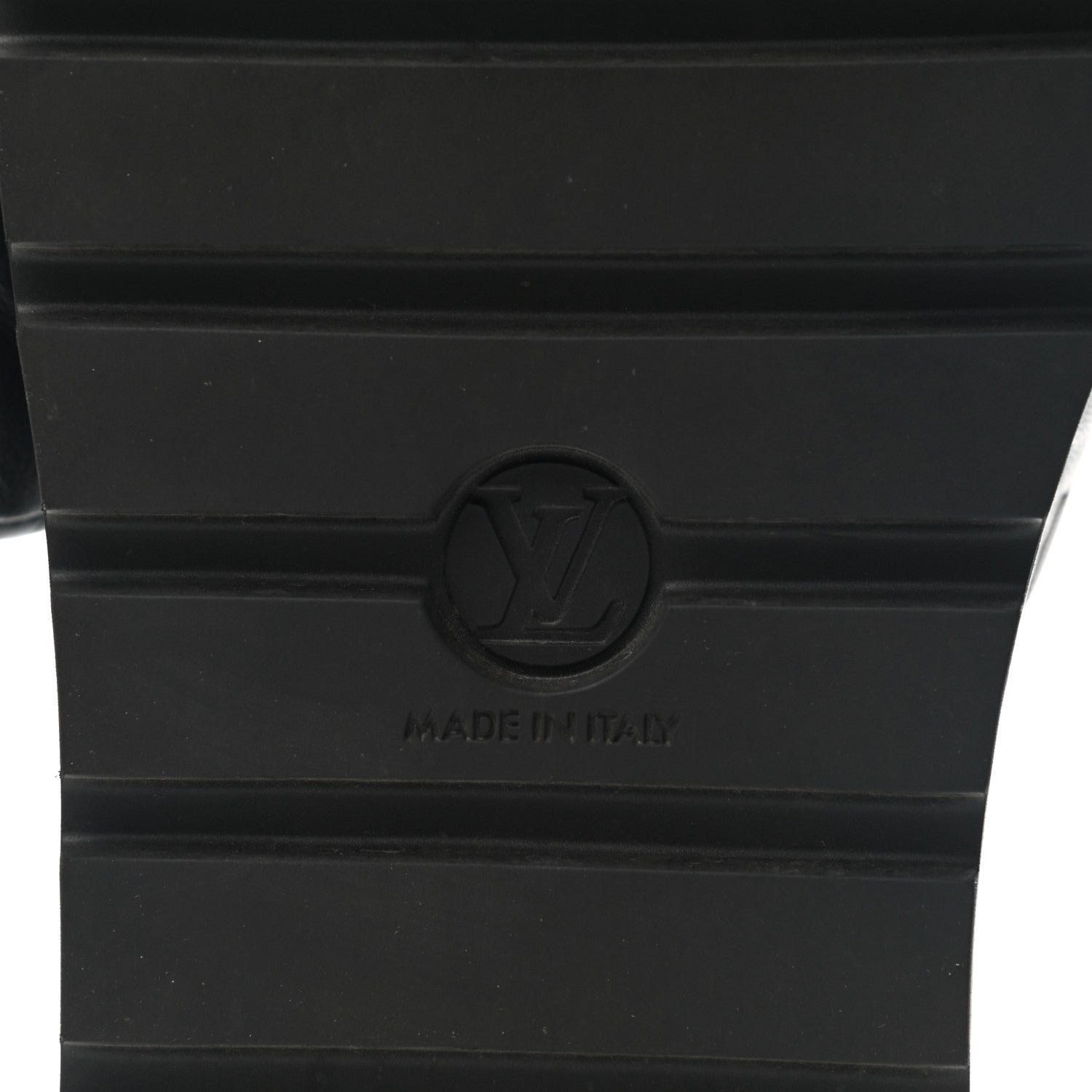 Louis Vuitton Lambskin Embossed Monogram Pool Pillow Flat Comfort Mule 39 Black 6 of 8
