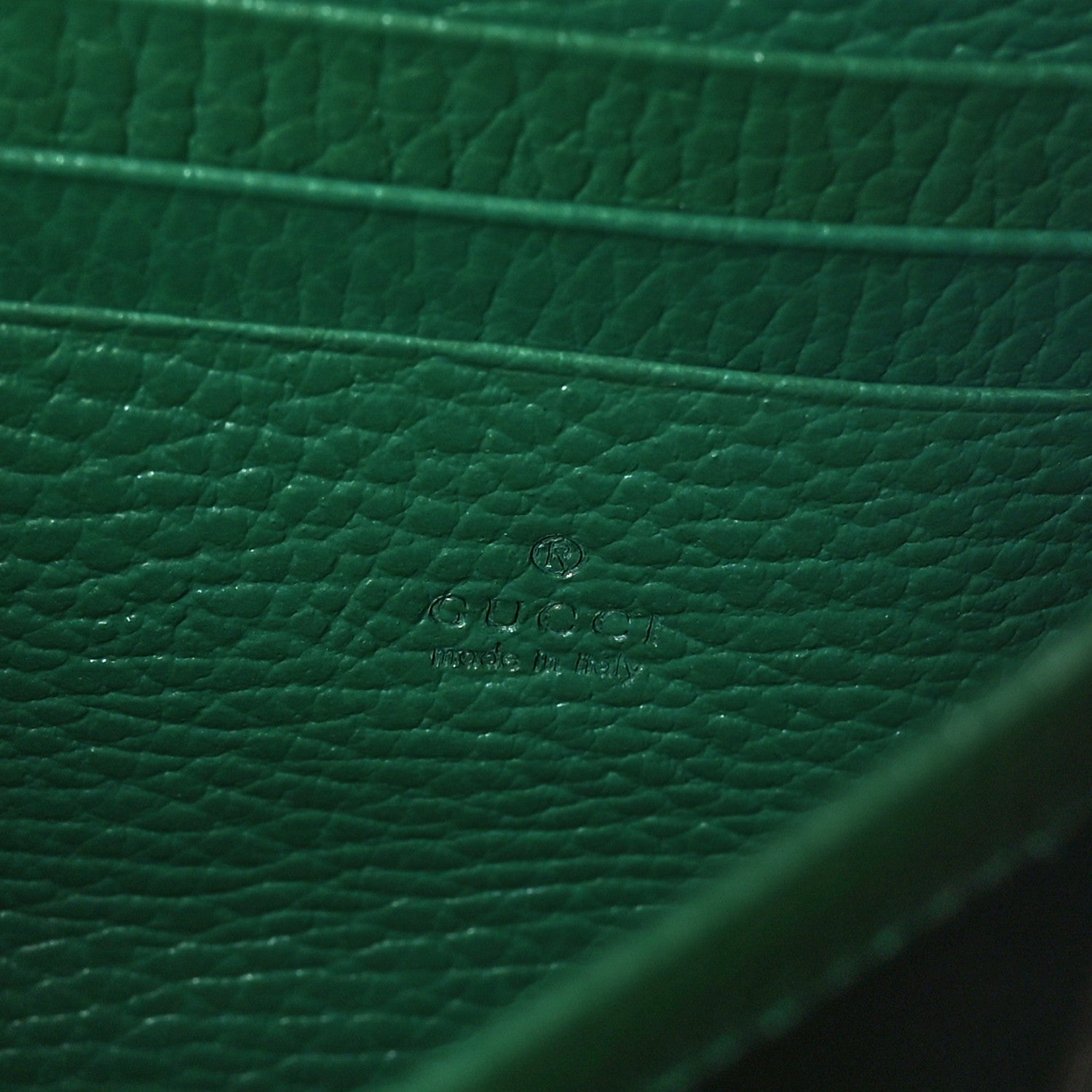 Gucci Calfskin Mini Dionysus Chain Wallet Emerald 7 of 11